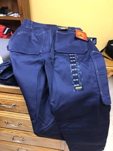 New Blaklader Flame Resistant Work Pants Navy Size 30x30 FR 1636 1550 8900 - Picture 1 of 4