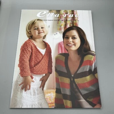 Ella Rae Book 10 Design & Yarns For Handknitting Designs Mother and Child - Image 1 of 4