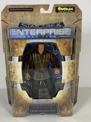 2002 Star Trek Enterprise NAUSICAAN Captain Figure - Away Team - NEW Sealed - Image 1 of 4