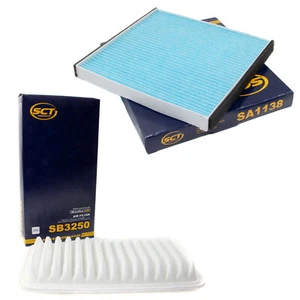 Filter Set Inspektion SCT Luftfilter + Innenraumfilter für Toyota Corolla 1.4 - Bild 1 von 5