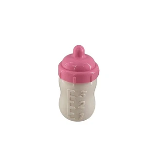 Vtech Care For Me Puppy dog Rattle Mini Baby Bottle Pink White 4.5 Inches doll c - Picture 1 of 8