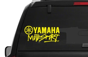 Yamaha MotoSport Logo Vinyl Decal Sticker Side by Side 4x4 Viking Wolverine - Picture 1 of 17