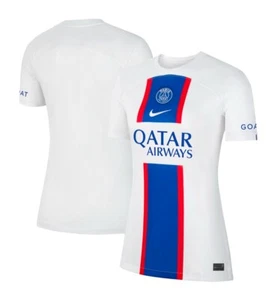 Nike Paris Saint-Germain 2022-2023 Stadium Third Trikot Large Weiß Damen Neu - Bild 1 von 3