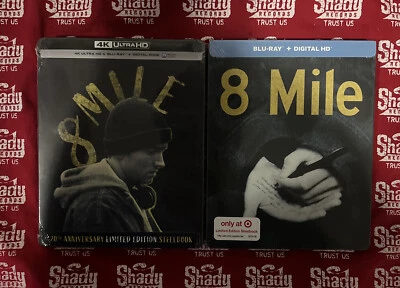 8 Mile STEELBOOK 4K Ultra Blu-Ray + Digital EMINEM Limited Edition Target - Image 1 of 2