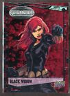 2015 UD Marvel Vibranium Molten #36 Black Widow Red Prizm /299
