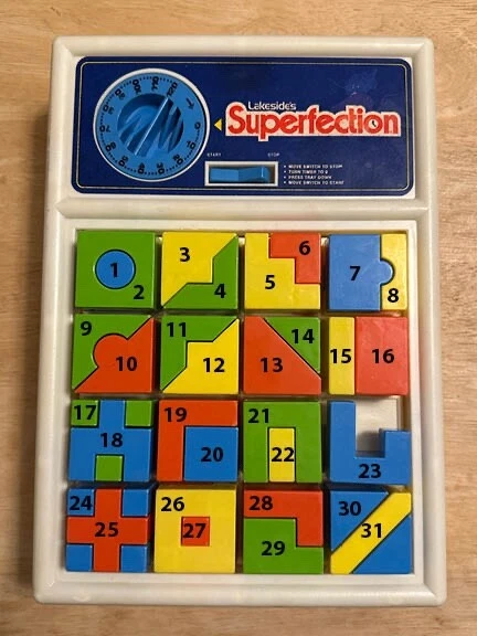 Superfection Game Individual Replacement Shapes Lakeside 1975 You Pick Pieces - Image 1 of 1