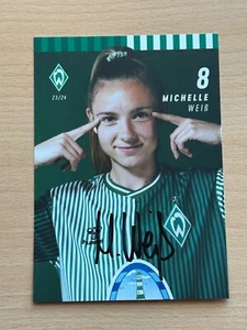 Michelle Weiß SV Werder Bremen Autogrammkarte original signiert #S8665 - Bild 1 von 1