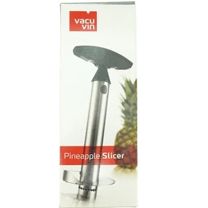 Williams Sonoma Vacu Vin Pineapple Slicer Fruit Tool Stainless Steel - Picture 1 of 7