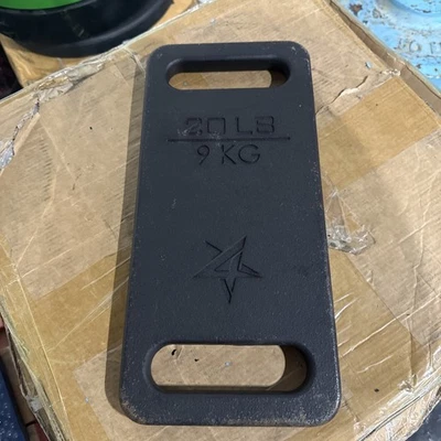 CAJA ABIERTA - Peso de Ruck de Hierro Fundido - Placa de Ruck con Peso de 20 LB con Mango Foto 1 de 4