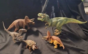 Schleich 5 Dinosaurs Lot Great Condition  - Picture 1 of 8