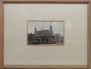 John Newberry RWS (1934) Original 1970's watercolour SINGAPORE TELOK AYER STREET - Picture 1 of 5