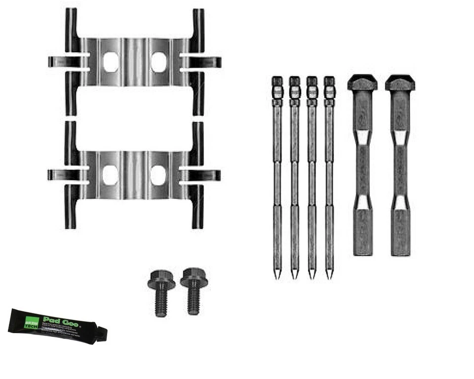 FRONT BRAKE PAD PIN FITTING KIT FITS: FORD FOCUS MK3 2.3 RS 2010-2018 BPF0190A - Image 1 of 1