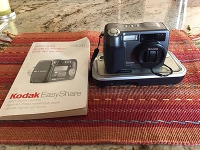 Kodak EasyShare DX7630 6.1MP Digital Camera 3x Optical Zoom Gray - Image 1 of 4