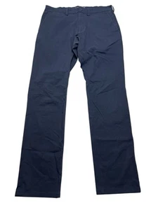 Herren Mack Weldon Maverick Tech Chino Hose Größe 30 x 32 dunkelblau *DEFEKT* - Bild 1 von 13