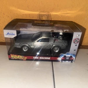 NEW Jada Toys 30541 Back to the Future 2 TIME MACHINE 1:32 DieCast Metal Vehicle - Picture 1 of 4