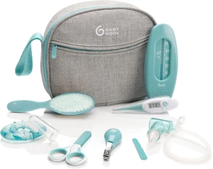 A032002 Set per L'Igiene E Cura Del Bambino, 9 Accessories, Blu (Aqua) - Foto 1 di 12