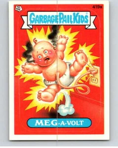 1987 Topps Garbage Pail Kids Series 11 #419A Meg-A-Volt V73769 - Picture 1 of 2