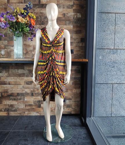 Abito foderato stretch Alexander McQueen Collection SS 2010 Platone's Atlantis non indossato