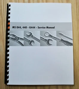 MS 044, MS 440, Holzfforma G444 Chainsaw Workshop Manual. - Picture 1 of 4