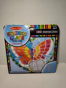 Melissa & Doug Stained Glass Made Easy Activity Kit: Butterfly 140+ Stickers New - Picture 1 of 2