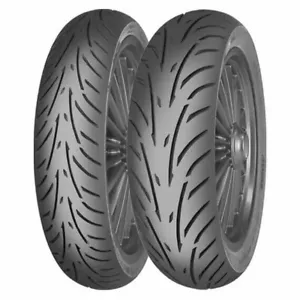 120/70-15-56S 140/70-14-68S COPPIA GOMME PNEUMATICI MITAS TOURING FORCE - Imagen 1 de 3