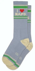 Calcetines I LOVE NAPS de Gumball caniche unisex acanalados gimnasio calcetines crew - Imagen 1 de 2