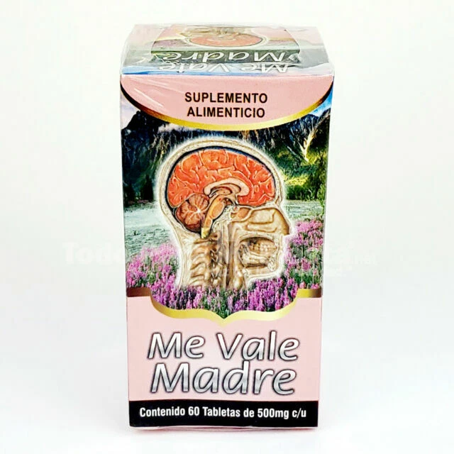 Me Vale Madre Natural Pain Relief 500mg Capsules - 60 Count