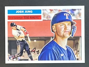 JOSH JUNG RC 2023 Topps Archives 1956 Design #10 Texas Rangers - Picture 1 of 2