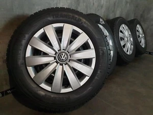 VW T5 T6 7N Caravelle California Stahlfelgen Winterreifen 215/65 R 16C Kleber - Bild 1 von 12