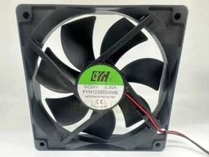 1 pieza Ventilador FYH FYH1225D24MB DC24V 0.30A 12CM 12025 2 cables - Imagen 1 de 3