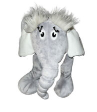 8" Manhattan Toys Dr Seuss Horton Hears a Who Grey Elephant Plush Stuffed Toy 