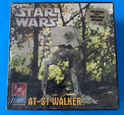 STAR WARS AT-ST WALKER AMT/ERTL MODEL UNUSED SEALED BOX 2005 - Image 1 of 2