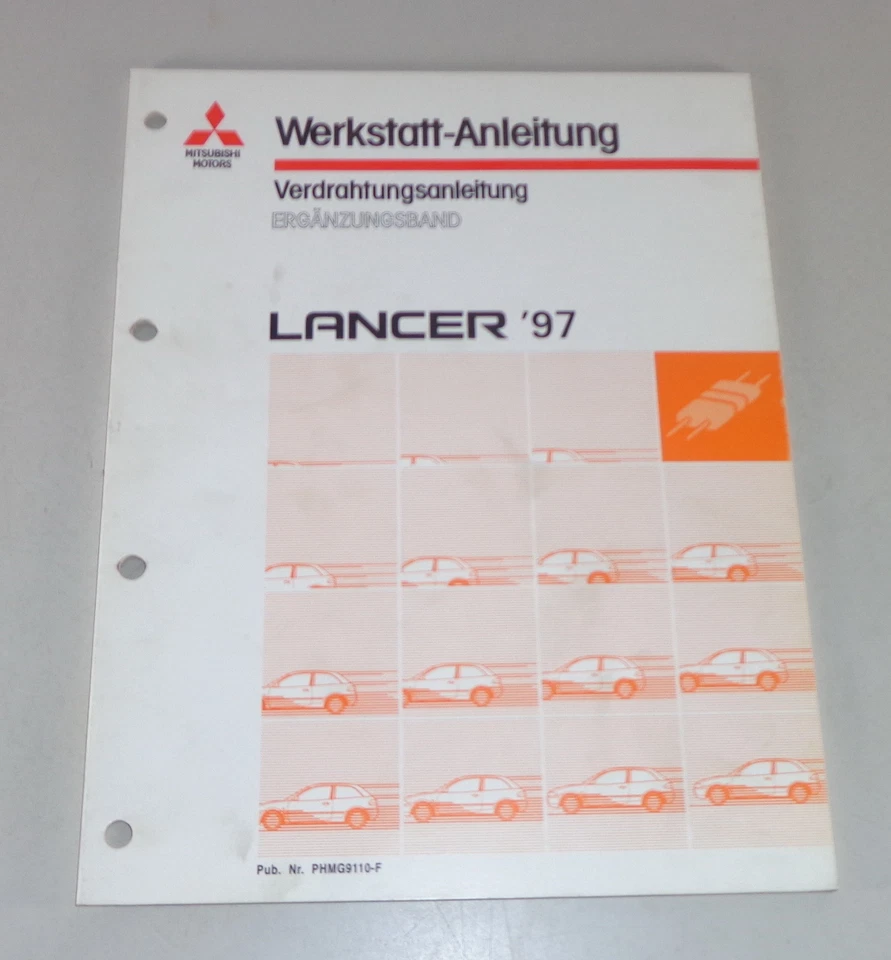 Manual De Taller Mitsubishi Lancer CJ0 Suplemento Electricidad Esquemas Año 97 - Imagen 1 de 1