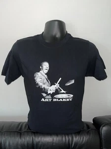 ART BLAKEY DRUMMING T-SHIRT Nacht in Tunesien Schlagzeug Jazz Bop Hard Drum LP - Bild 1 von 2