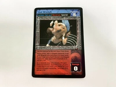 Gut Wrench Mania Raw Deal Card 34/150 WWF WWE - Image 1 of 2