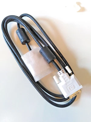 1,8 m DVI Monitor Kabel DVI 18+1 Stecker - Stecker Neu - Bild 1 von 2