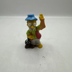 1990 Burger King Homer Simpson Toy Figure Camping Skunk Vintage  - Picture 1 of 5