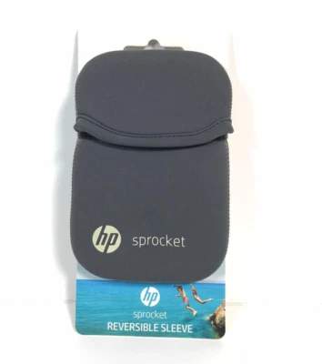 HP Sprocket Reversible Sleeve, 黑色 (Z2K82A) — 第 1/4 张图片