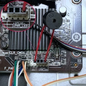 100pcs PC Computer Mainboard Internal Speaker BIOS Buzzer Motherboard Beep Alarm - Picture 1 of 6