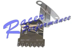 SB Chevy Chrome Timing Tab Marker SBC 283 305 327 350 383 SBC Chain Cover Tabs - Picture 1 of 1