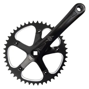 Origin-8 Track/SS Crank Crankset Or8 P/p Track 175x46 3/32 Sq Bk/bk - Picture 1 of 1