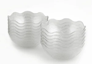 Decorative Plastic Party Bowls, Use for Salad, Snacks, etc., 5x1.9 Inches - Picture 1 of 2
