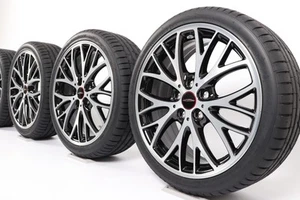 Neu Original MINI F56 F55 F57 Sommerräder 18 Zoll JCW Cross Spoke 506 14134 - Bild 1 von 6