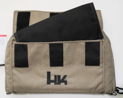 HECKLER & KOCH LARGE FDE TACTICAL PISTOL BAG BY HOGUE VP9 USP P30 MARK 23 VP40 - Image 1 of 4
