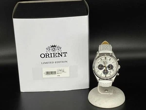 ORIENT Chronograph RN-TX0308S Solar Powered Limited Edition 124/200 Used Watch - Picture 1 of 8