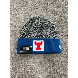 New Era Chicago Bulls Beanie Strickmütze Elephant Print NBA Basketball - Bild 1 von 5