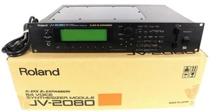 Roland JV-2080 64 Voice Synthesizer Synth Module Effects Processor MIDI - Picture 1 of 8