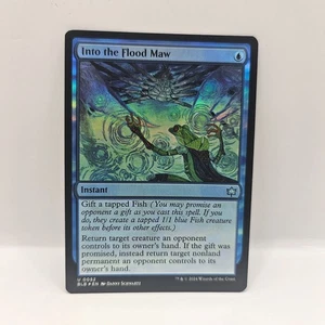 Into the Flood Maw NM Foil #52 MTG Bloomburrow - Picture 1 of 2