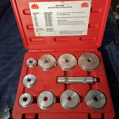 Набор драйверов Mac Tools Bearing Race and Seal 10 шт. BRD129MA - Изображение 1 из 4