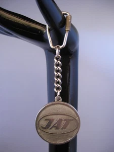 Vintage JAT  Yugoslav Airlines Key-Ring Key-Chain - Imagen 1 de 4